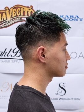 メンズグルーミングナンバーナイン(MEN'S GROOMING NUMBER NINE) 姫路フェードカット/姫路スキンフェード/【早田隼哉】