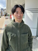 クーヘアー(coohair) 大人センターパート×ニュアンスパーマ