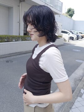 ソーイ ヘアー 平尾(soi hair) ミディアムレイヤーパーマ・ミディアムパーマ・平尾美容室