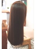 ストレートヘア