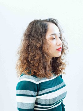 アカサ(A.casa) ミックスパーマ/20代/30代/40代/50代/西阿知/イオン倉敷