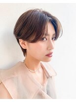 スーリール 西新店(Sourire) 小顔ショート、ハンサムライン