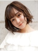 【La fith】 シースルーバング×ボブスタイル