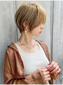 絶壁解消/ひし形/前下がり/大人ショートボブ/30代/40代★猪狩★
