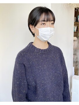 ヘアーアイストゥーレ(HAIR ICI TRE) ショート ショートボブ ベリーショート 担当渡辺聖
