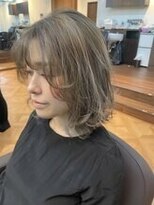 ライズ バイ レボ(RISE by REVO)&nbsp;大人可愛いイメチェンモードヘアダークアッシュチェリーブラウン