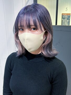 アルバム 池袋(ALBUM) インナーピンク_ショコラアッシュヘルシースタイル_ba443831