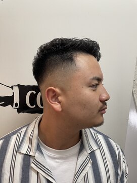 ヒロギンザバーバーショップ 新宿店(HIRO GINZA BARBER SHOP) フェードスタイル(理容室/メンズ/barber shop新宿店)