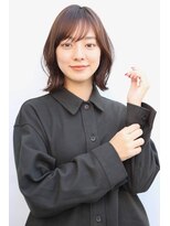 ヘアーゼロ 南新町(HAIR ZERO) 大人ナチュラル外はねBob