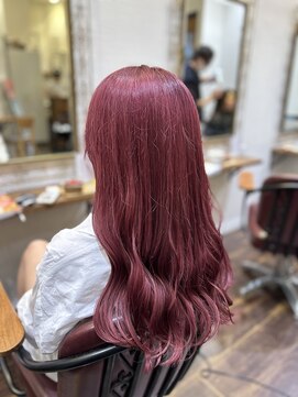 メレット(Meret) 〈Meret〉ホットピンクカラー×ダブルカラー