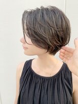 ルーファス メグロ(Ruufus Meguro) 大人かわいい抜け感ショートボブ/30代40代