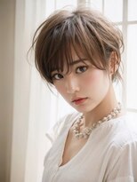 ルーファス 恵比寿 渋谷(Ruufus) 大人かわいいショートボブ/小顔効果/30代40代