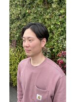 ソイルアヴェダ(Soil AVEDA)&nbsp;センターパートニュアンスパーマ