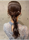 タイトなこだわり編み下ろし