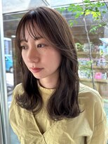 ウエストリー(WESTORY)&nbsp;ふんわりミディアム☆寒色ベージュ☆外ハネ