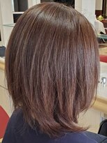 ヘアークリアー 春日部&nbsp;大人可愛い9レベルベージュ/うる艶カラー/春日部/30代40代50代