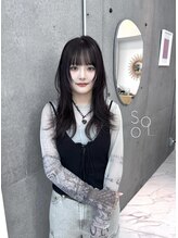 ソロ(solo) 韓国トレンドのハッシュカット