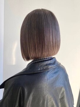 マジコ 下北沢本店(Magico) ボブ/ミルクティーベージュカラー/ブリーチ/ダブルカラー/下北沢