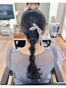 オウン(AUN) タイト編み下ろし