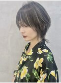 ハイライト×ウルフカット　ウルフ　ネオウルフ