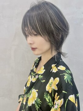 ダブルトーキョー シブヤ(W-TOKYO SHIBUYA) ハイライト×ウルフカット　ウルフ　ネオウルフ