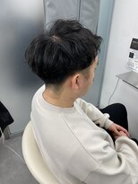 ジエクト アイロ 江坂駅前店(The Ect ilo)&nbsp;はじめてのパーマにオススメ 緩めパーマ×マッシュ メンズパーマ