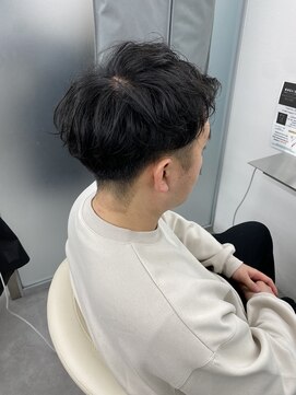 ジエクト アイロ 江坂駅前店(The Ect ilo) はじめてのパーマにオススメ 緩めパーマ×マッシュ メンズパーマ