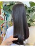 カット＋髪質改善ストレート　￥30,800→￥27,500