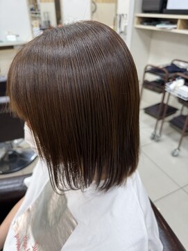 アース オーセンティック 鹿児島吉野店(EARTH Authentic) ストレート　ボブ