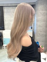 ルーブ トウキョウ(Loob. TOKYO) ハイトーンカラーミルクティーベージュピンクベージュ韓国30代