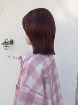 シェミール(CHEMIR)&nbsp;ピンクブラウン×ブリーチカラー