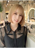チェリーブラウンホワイトグレージュ顔型別ヘアスタイル特集