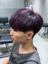 テクト バイアッシュ 吉祥寺店(Tect by Ash)&nbsp;刈り上げツーブロックマッシュブリーチラベンダーパープルカラー