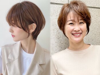 ロンド 銀座(Lond)の写真/[立体感髪質改善カラー]ブ明るく染まる白髪染め/白髪ぼかしのハイライト等メンテナンス簡単なカラー[銀座]