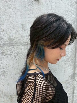エイル(aell) 小顔ウルフカット艶髪レイヤー