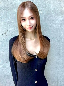 ユアーズヘア 日吉店(youres hair) シンプルだから美しい 涼風ストレートヘア 髪質改善ストレート
