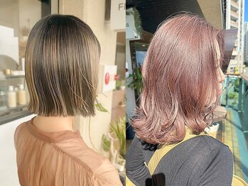 フィルム(FiLMs)の写真/口コミ高評価◎冬映えなカラーを楽しんで/ブリーチなしダブルカラー/インナーカラー/ハイライト/ブリーチ