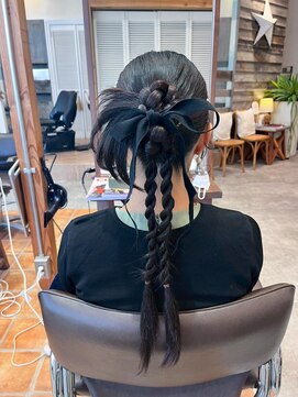 ルチア ヘア ステラ 京都店(Lucia hair stella) ヘアセット/イルミナカラー/ヘアアレンジ/学割U24/京都/河原町