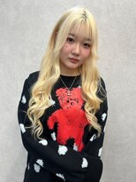 リゲル(rigel)&nbsp;地毛風ブロンド×エクステロングカール