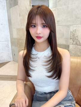 ロンドアリシア 金山(Lond Alexia) レイヤーカット/韓国/前髪/顔まわり