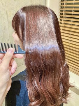キャンバス 川崎(canvas.) 縮毛矯正　髪質改善　艶髪　レッドブラウン/川崎　【窪田】