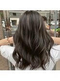 大人レイヤーカット白髪ぼかし脱白髪染め40代50代60代