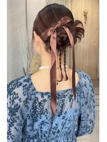 ラフ 八乙女(Rough)&nbsp;大人ガーリー/ダークアッシュ/ミディアムレイヤーカット/八乙女