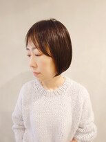 ラトリエコンタン(L´atelier Content)&nbsp;30代40代50代おすすめ　ナチュラルボブ×ハイライト