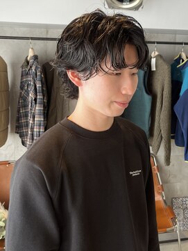 ニュード(niud) 癖毛風パーマ