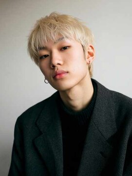 シェル 吉祥寺(shell) スーツ短髪ツーブロック束感モテるパーマビジネス好感度爽やか