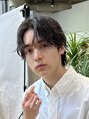 アンサー 渋谷(ANSWER)&nbsp;センターパートもできる2WAYルーズパーマ