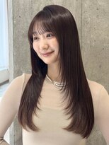 モードケイズ エミュー(MODE K's eau)&nbsp;30代40代大人可愛いレイヤー似合わせ小顔カット摂津本山
