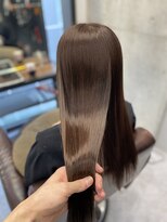 ユアーズヘア 東新宿店(youres hair) 赤みなしショコラベージュ