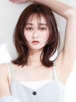 ラフィス ヘアー コパン 小倉店(La fith hair copain)&nbsp;【La fith】くびれボブ×シースルーバング×艶髪